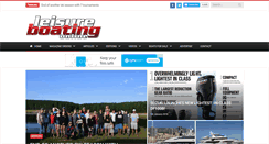 Desktop Screenshot of leisureboating.co.za